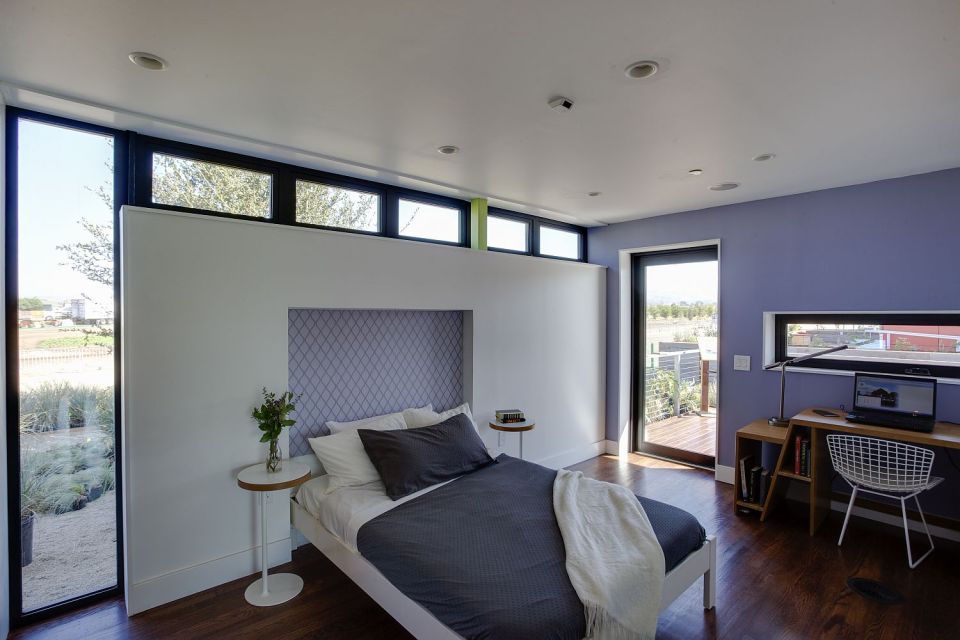 Harvest House, a 760 sq ft 1 bedroom wheelchair friendly house entered in Solar Decathlon 2013 | www.facebook.com/SmallHouseBliss