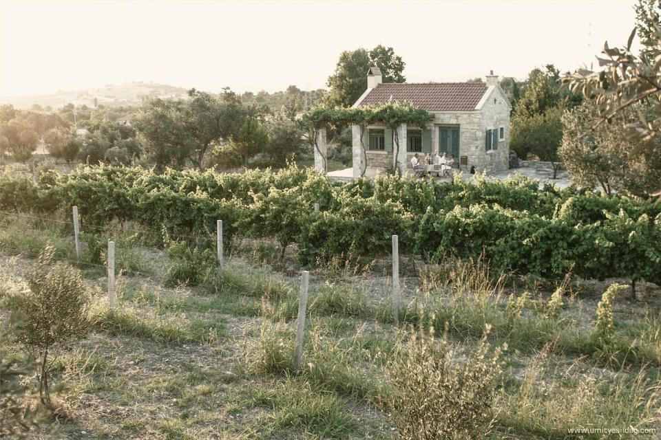 This cozy stone cottage in the Turkish countryside has one bedroom in roughly 650 sq ft. | www.facebook.com/SmallHouseBliss