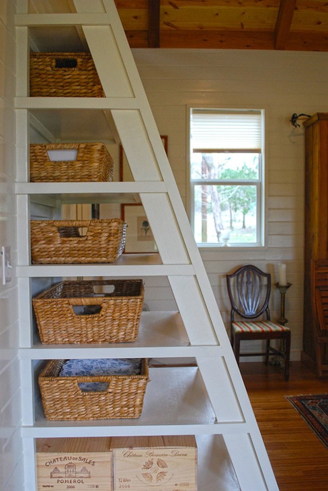 This Texas Hill Country cottage by Kanga Room Systems is a 480 sq ft studio with loft bedroom plus 432 sq ft of porches | www.facebook.com/SmallHouseBliss