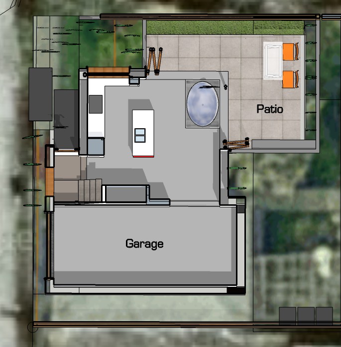 An energy-efficient contemporary laneway house with 1 bedroom in 800 ft sq | www.facebook.com/SmallHouseBliss