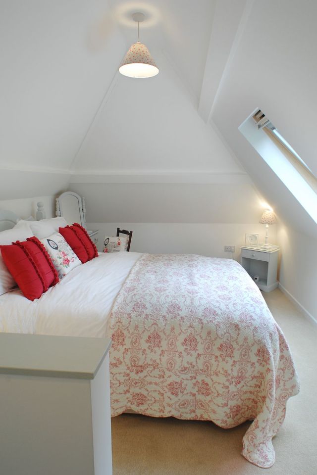 This restored worker's cottage dating from the mid-19th century has 590 sq ft on the main floor and a bedroom in the attic. | www.facebook.com/SmallHouseBliss