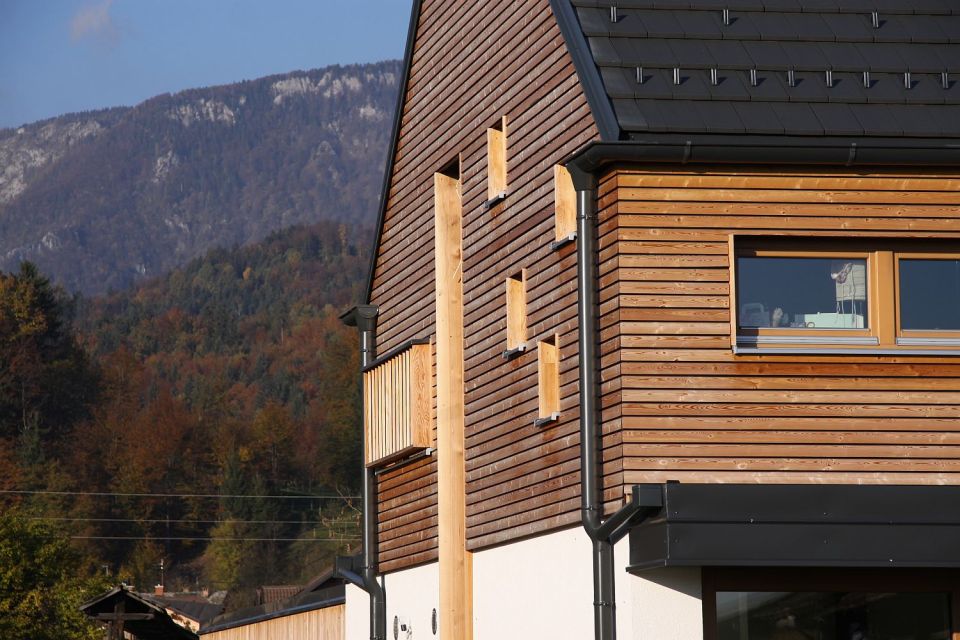 A compact home for a young family. The child's room can be divided into two small bedrooms as the family grows. | www.facebook.com/SmallHouseBliss