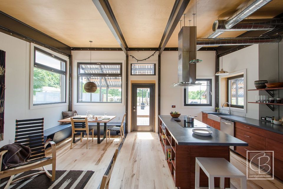 InSite, a 971 sq ft 2 bedroom entry at Solar Decathlon 2013 | www.facebook.com/SmallHouseBliss