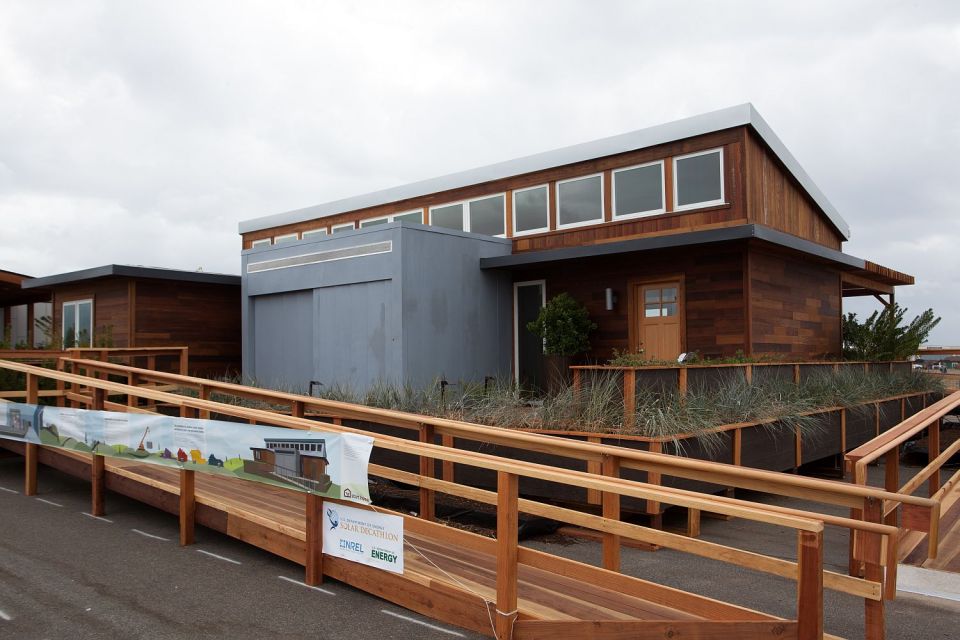 Start.Home, a 988 sq ft 2 bedroom entry at Solar Decathlon 2013 | www.facebook.com/SmallHouseBliss