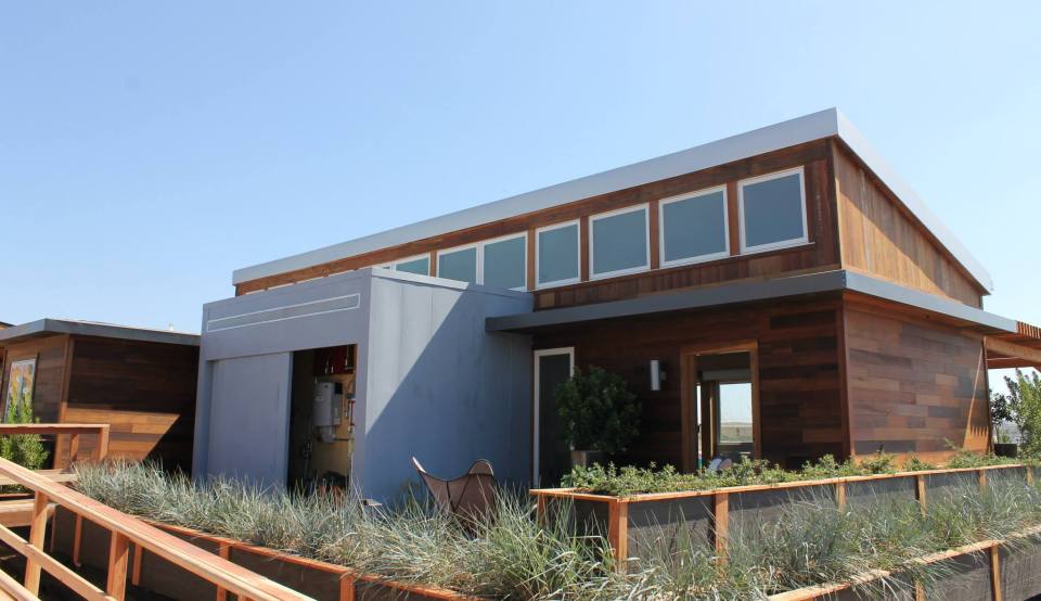 Start.Home, a 988 sq ft 2 bedroom entry at Solar Decathlon 2013 | www.facebook.com/SmallHouseBliss