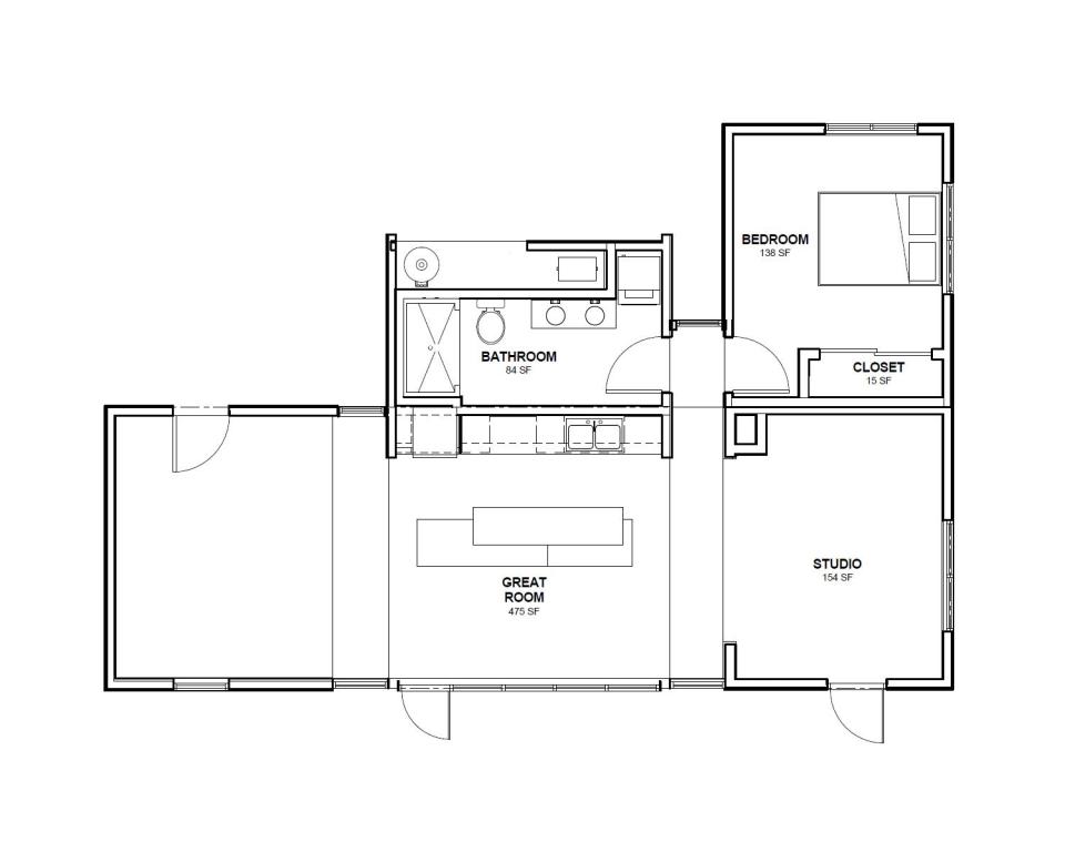 Start.Home, a 988 sq ft 2 bedroom entry at Solar Decathlon 2013 | www.facebook.com/SmallHouseBliss