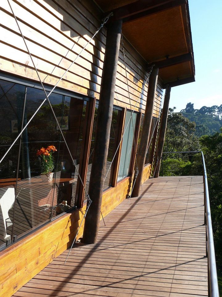 A small wooden house in the mountains of southeastern Brazil with 1 bedroom in 538 sq ft | www.facebook.com/SmallHouseBliss