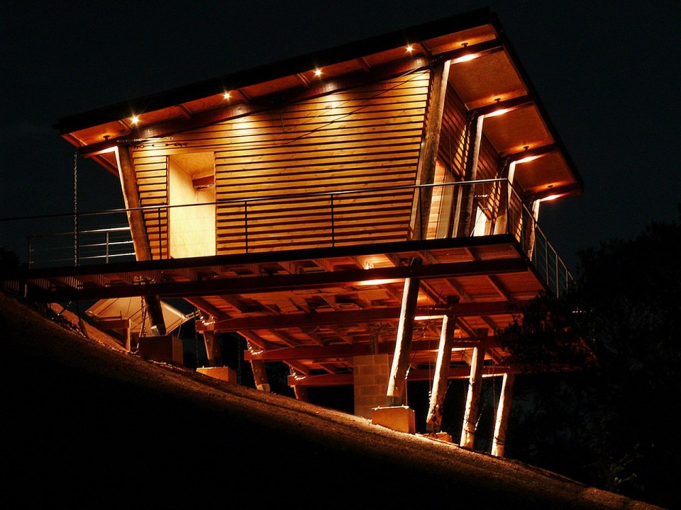 A small wooden house in the mountains of southeastern Brazil with 1 bedroom in 538 sq ft | www.facebook.com/SmallHouseBliss