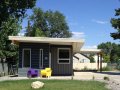 Sarah House, an affordable green container home with 1 bedroom in 672 sq ft. | www.facebook.com/SmallHouseBliss