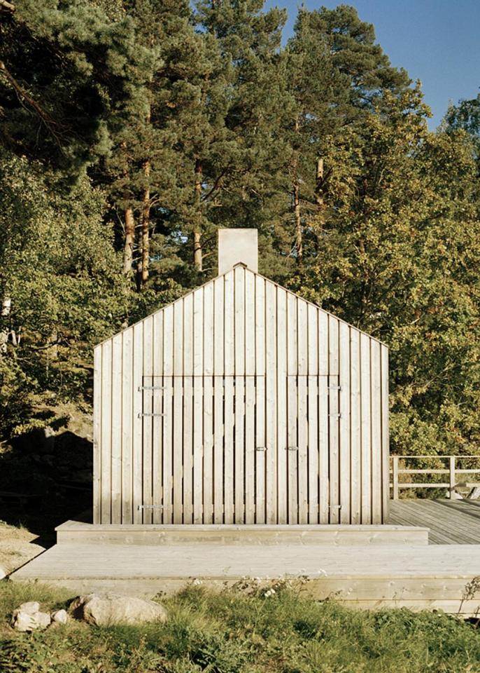 A Swedish sauna building that would be a terrific little cabin. | www.facebook.com/SmallHouseBliss