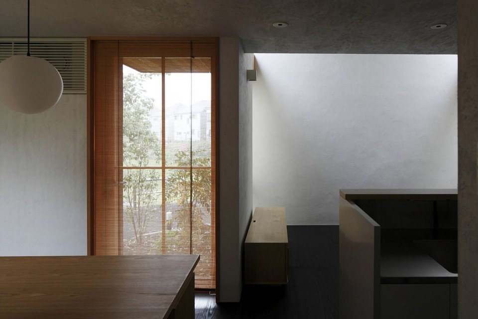 This wood family house has 4 bedrooms in a 1,359 sq ft cross-shaped floor plan. | www.facebook.com/SmallHouseBliss