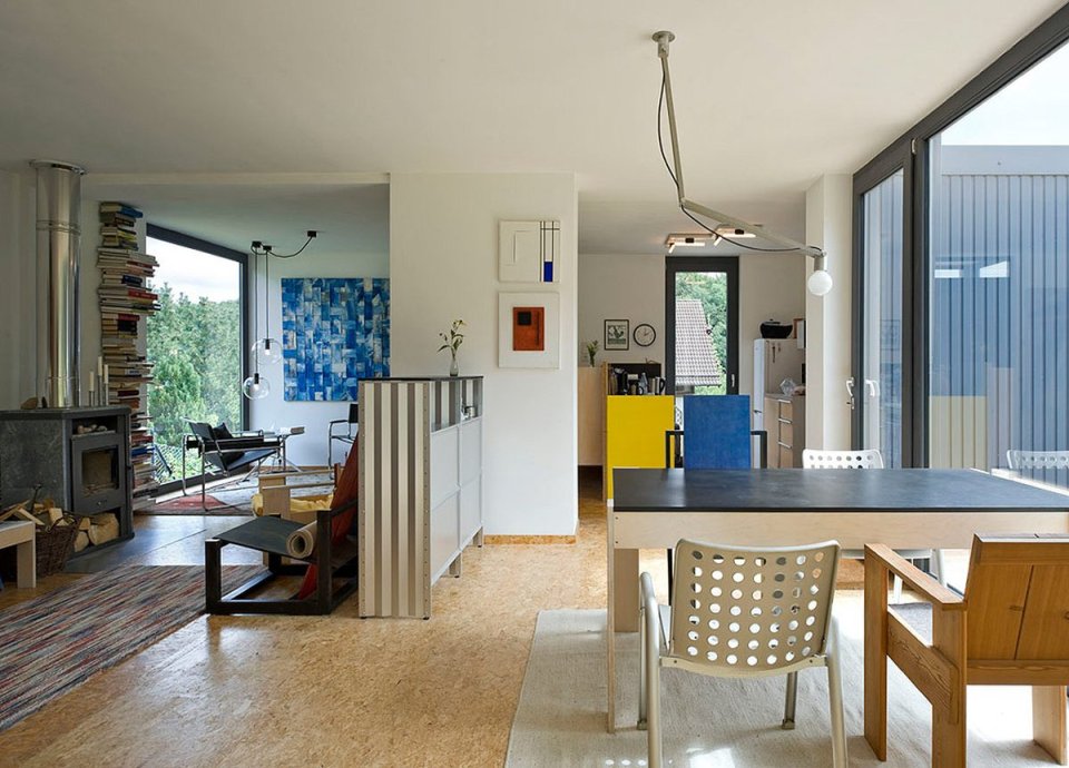 ContainerLove, a small house built from modules designed to resemble shipping containers. It has 2 bedrooms and room for a 3rd in about 969 sq ft. | www.facebook.com/SmallHouseBliss