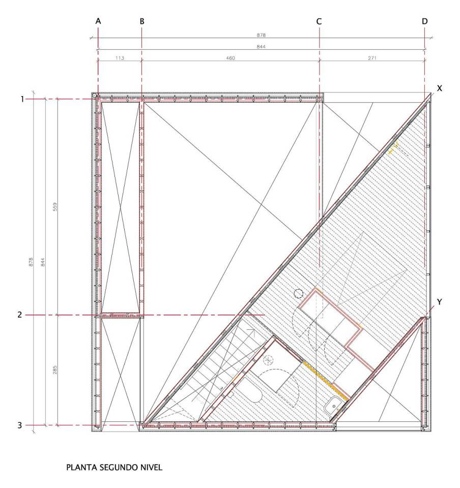 A minimalist vacation house in Chile with 2 bedrooms in 1,033 sq ft. | www.facebook.com/SmallHouseBliss