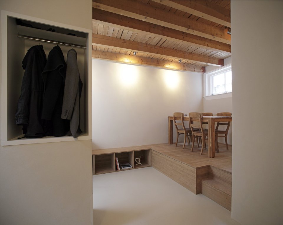 A 17th century townhouse in the Netherlands renovated to create a more open and functional layout, with 1 bedroom in 807 sq ft. | www.facebook.com/SmallHouseBliss