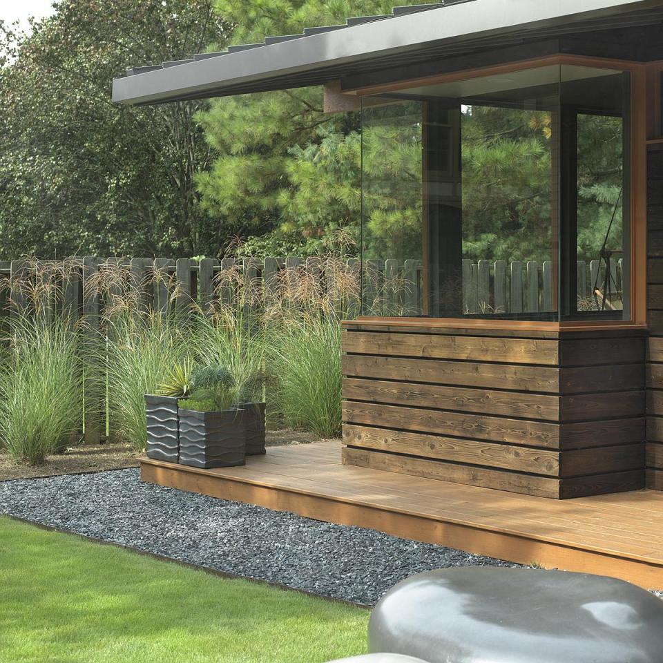 This ~220 sq ft backyard studio serves as a writing studio and a quiet family retreat. | www.facebook.com/SmallHouseBliss