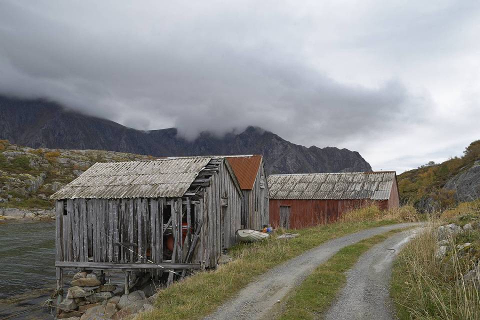 This family vacation cottage on a remote Norwegian island was modeled on traditional boat sheds. It has 3 bedrooms in 1,507 sq ft. | www.facebook.com/SmallHouseBliss