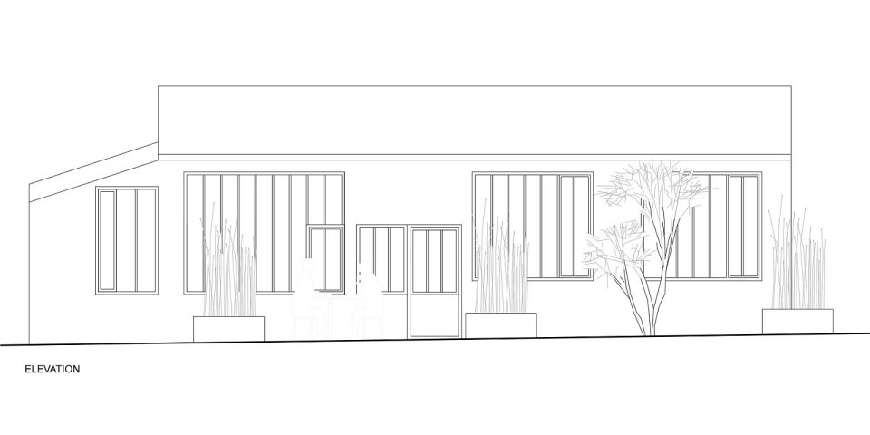 A dingy workshop in Paris was transformed into this bright and airy home with a glass-enclosed loft. | www.facebook.com/SmallHouseBliss