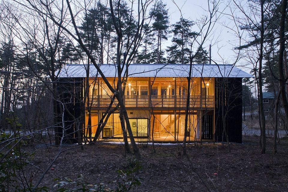 A new small house built in traditional Japanese style. It has 2 bedrooms in 804 sq ft. | www.facebook.com/SmallHouseBliss