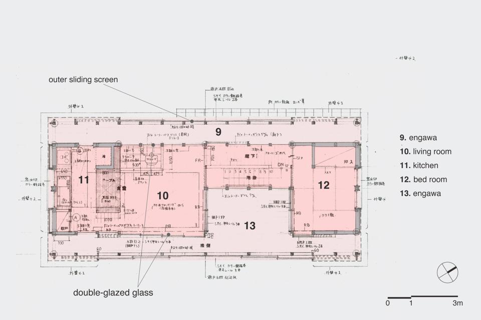 A new small house built in traditional Japanese style. It has 2 bedrooms in 804 sq ft. | www.facebook.com/SmallHouseBliss