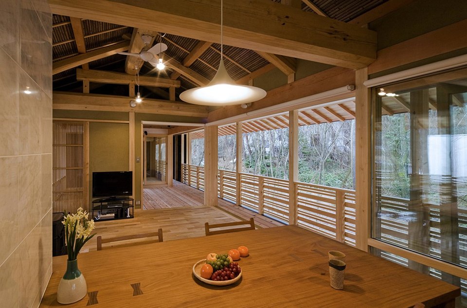 A new small house built in traditional Japanese style. It has 2 bedrooms in 804 sq ft. | www.facebook.com/SmallHouseBliss