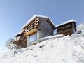 An old granary in a tiny Swiss hamlet was converted into this alpine cabin. It has 2 bedrooms in roughly 500 sq ft. | www.facebook.com/SmallHouseBliss