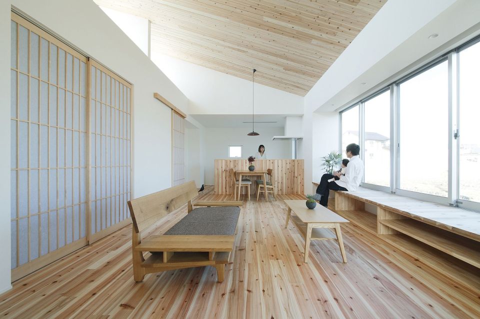 This modest single-level home in rural Japan has 2 bedrooms in 768 sq ft. | www.facebook.com/SmallHouseBliss