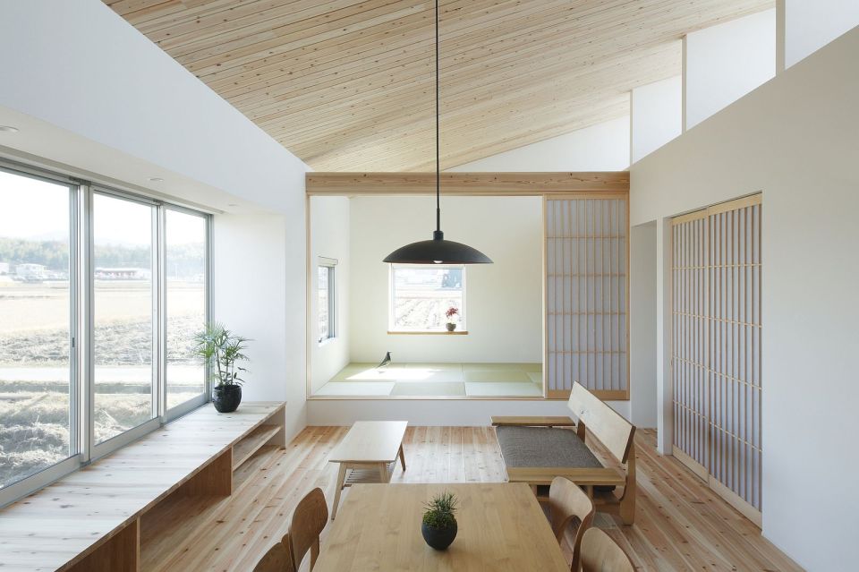 This modest single-level home in rural Japan has 2 bedrooms in 768 sq ft. | www.facebook.com/SmallHouseBliss