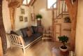 Cabane Milandes at Châteaux Dans Les Arbres is a luxury treehouse with 1 bedroom in 388 sq ft. | www.facebook.com/SmallHouseBliss