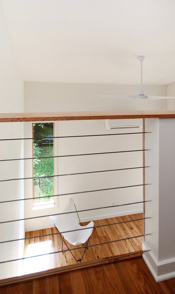 This compact and affordable home has 1 bedroom and a loft in 950 sq ft. | www.facebook.com/SmallHouseBliss