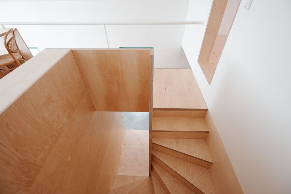 A small home in Slovakia based on rural folk houses. It has 2 bedrooms and a loft in 915 sq ft. | www.facebook.com/SmallHouseBliss