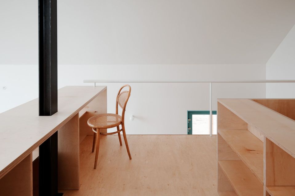 A small home in Slovakia based on rural folk houses. It has 2 bedrooms and a loft in 915 sq ft. | www.facebook.com/SmallHouseBliss