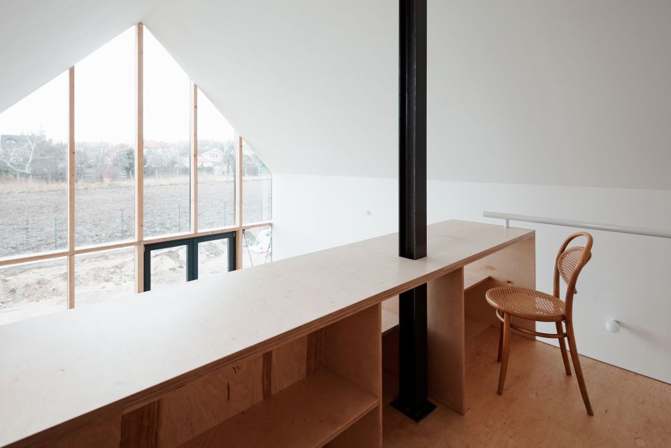 A small home in Slovakia based on rural folk houses. It has 2 bedrooms and a loft in 915 sq ft. | www.facebook.com/SmallHouseBliss