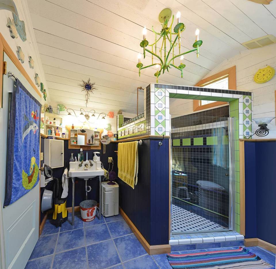 This tiny storybook cottage was handcrafted by its owner. It has 1 bedroom in 520 sq ft. | www.facebook.com/SmallHouseBliss