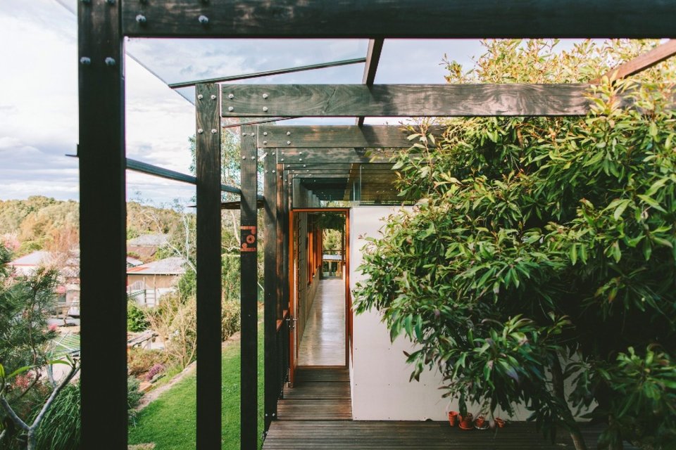 "The Pod", a modern 1 bedroom backyard cottage in Australia. | www.facebook.com/SmallHouseBliss