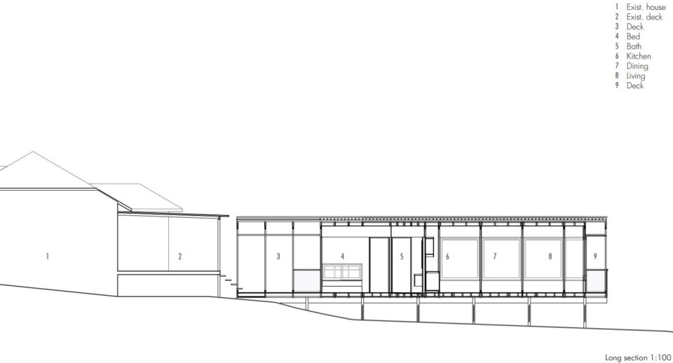 "The Pod", a modern 1 bedroom backyard cottage in Australia. | www.facebook.com/SmallHouseBliss