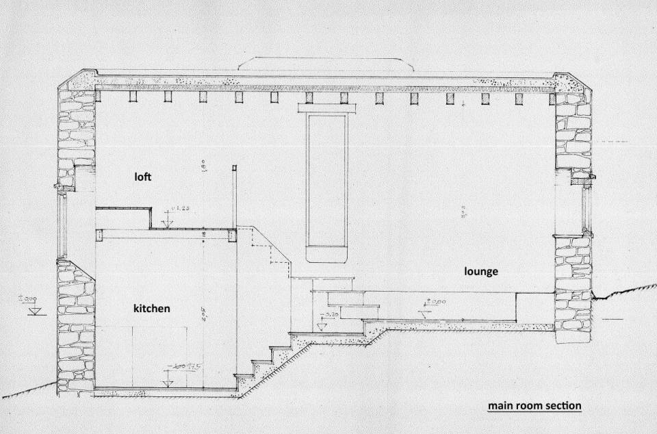 A traditional house on Mykonos was restored, staying true to the island's architectural history. It has two bedrooms and a loft in 840 sq ft. | www.facebook.com/SmallHouseBliss