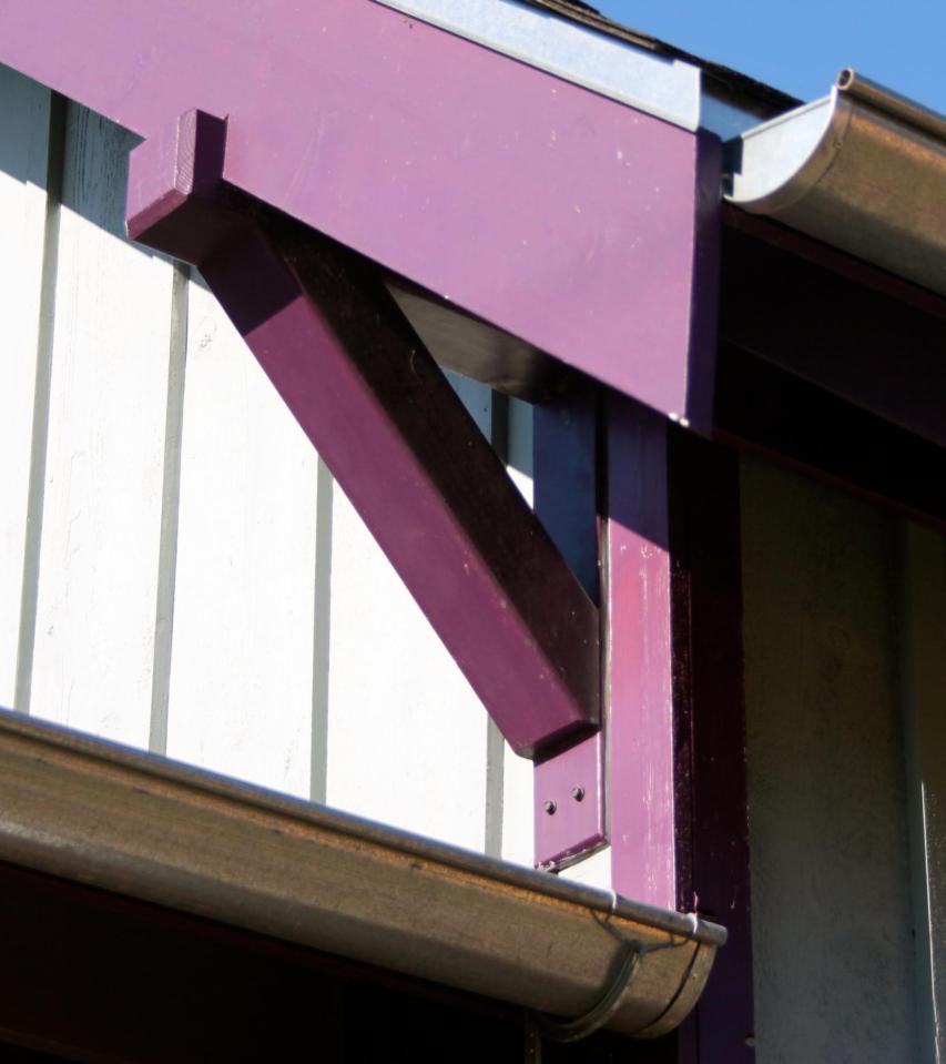 The Beekeeper’s Bungalow, a newly-built Craftsman cottage with 2 bedrooms in 765 sq ft. | www.facebook.com/SmallHouseBliss