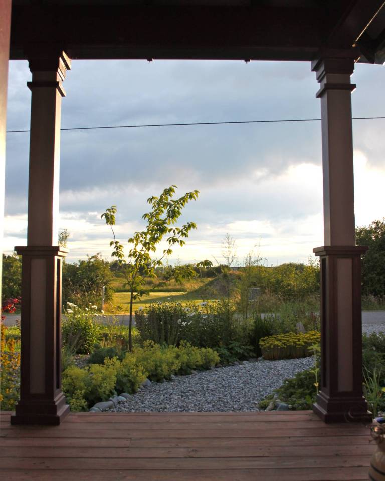 The Beekeeper’s Bungalow, a newly-built Craftsman cottage with 2 bedrooms in 765 sq ft. | www.facebook.com/SmallHouseBliss