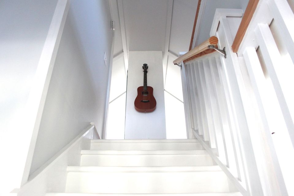 The Beekeeper’s Bungalow, a newly-built Craftsman cottage with 2 bedrooms in 765 sq ft. | www.facebook.com/SmallHouseBliss