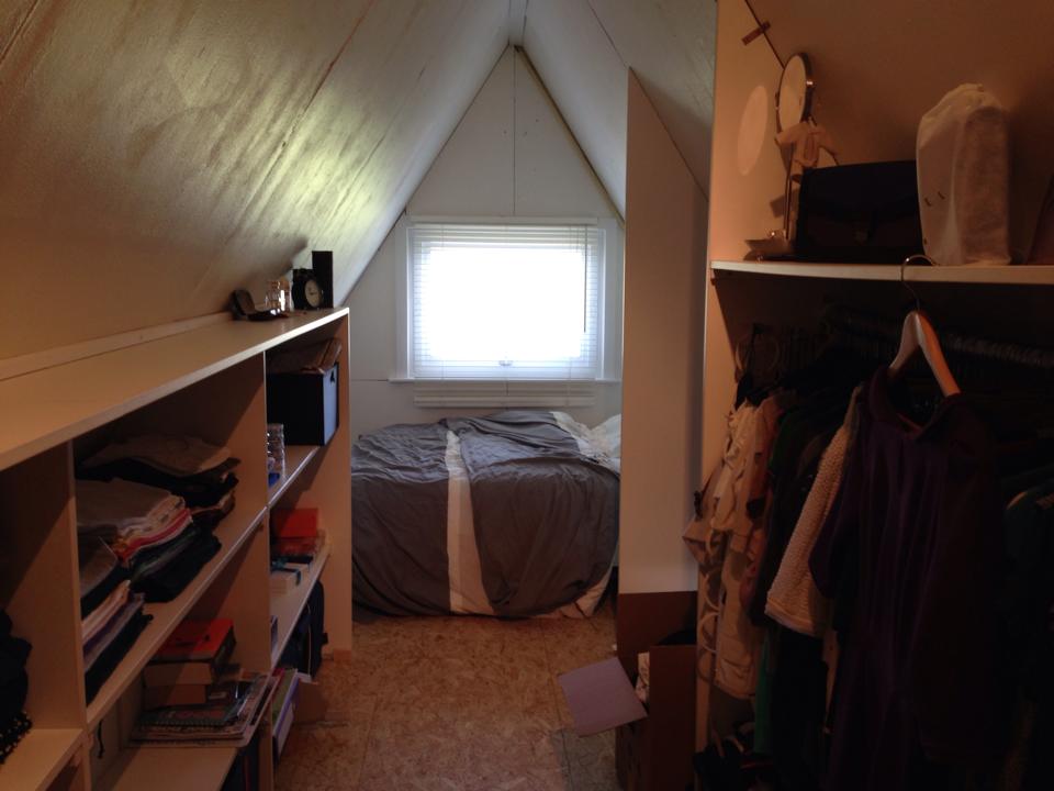 The "Tipi", a cozy A-frame cottage in Belgium. | www.facebook.com/SmallHouseBliss