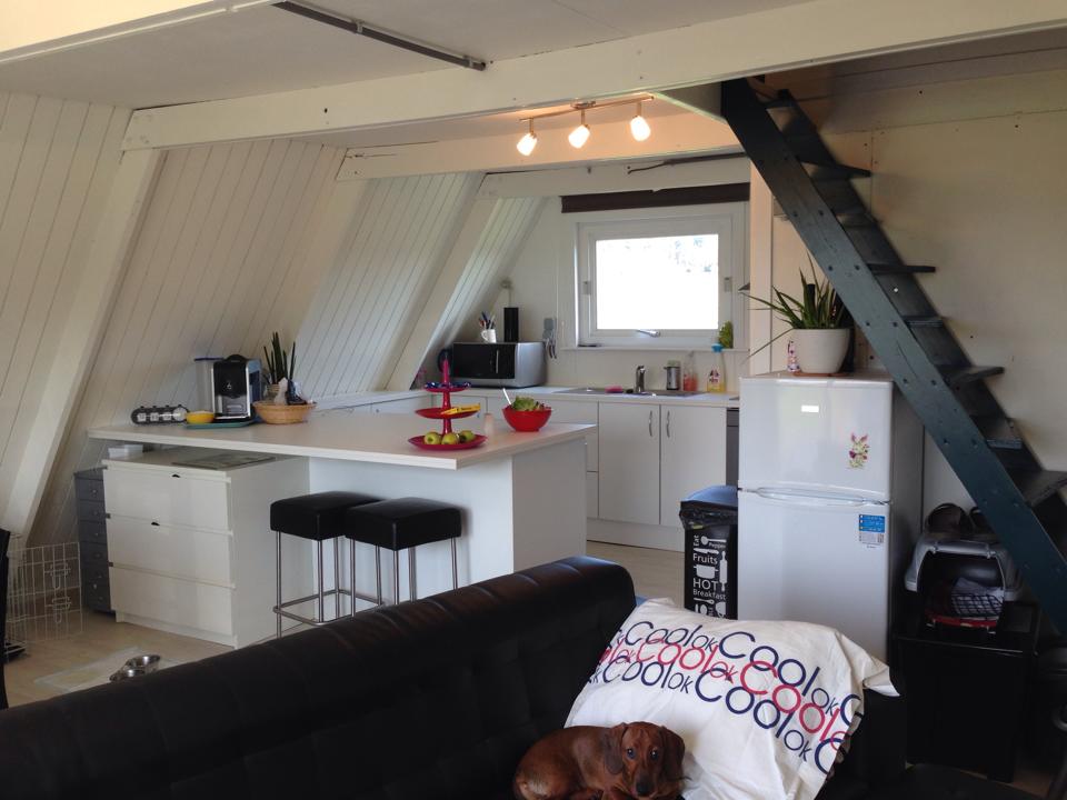 The "Tipi", a cozy A-frame cottage in Belgium. | www.facebook.com/SmallHouseBliss