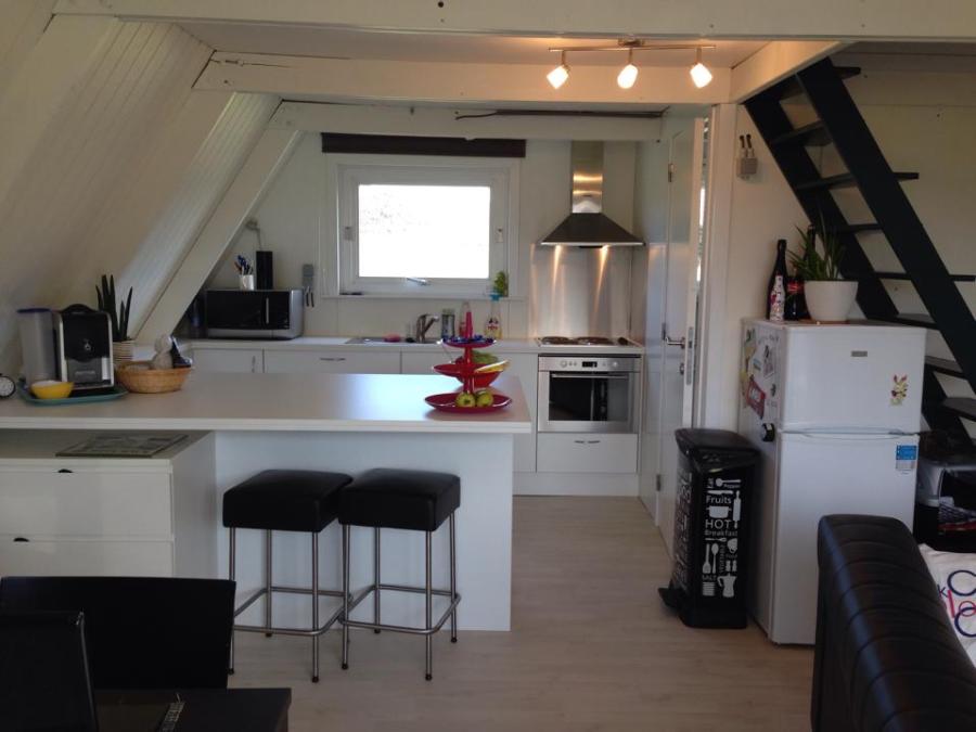 The "Tipi", a cozy A-frame cottage in Belgium. | www.facebook.com/SmallHouseBliss