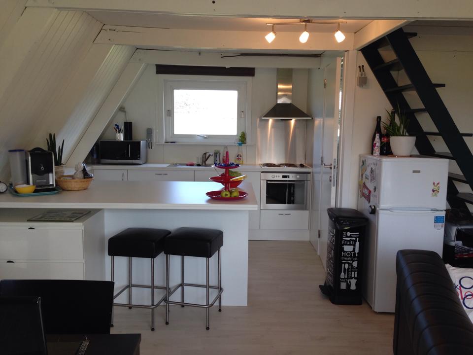 The "Tipi", a cozy A-frame cottage in Belgium. | www.facebook.com/SmallHouseBliss