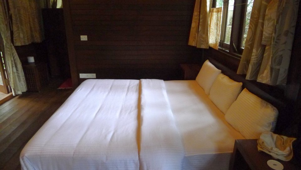 The Arcadia, a tropical resort cabin at a tea plantation in India. The studio cabin is roughly 270 sq ft. | www.facebook.com/SmallHouseBliss