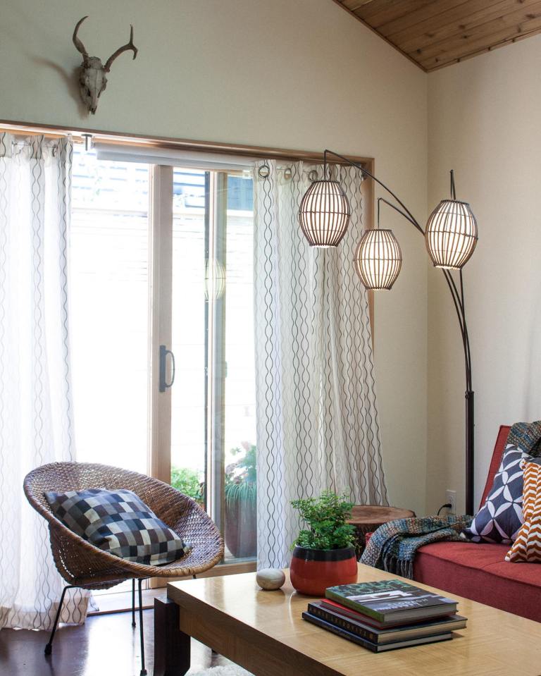 PDX Eco Cottage, a sustainably built Craftsman-style backyard cottage with Mid-Century Modern interior. It has 1 bedroom in 550 sq ft. | www.facebook.com/SmallHouseBliss