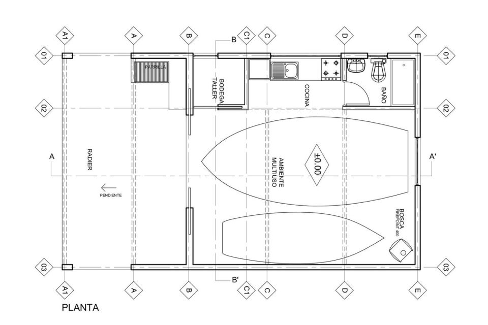 "Casa Bote" is a dual-use structure, serving as a cabin in the summer and a boat storage shed over the winter. | www.facebook.com/SmallHouseBliss