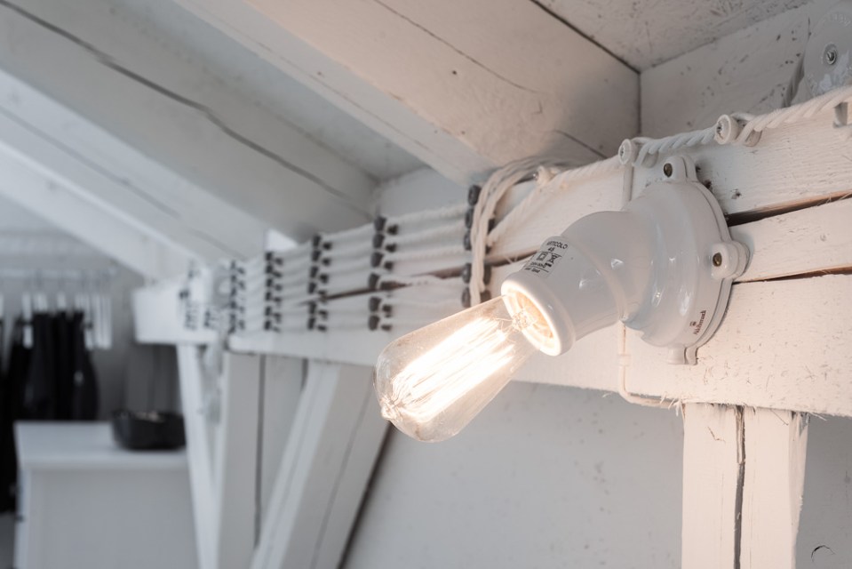 A small heritage barn was converted into a residence with a Scandinavian aesthetic. | www.facebook.com/SmallHouseBliss