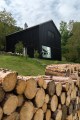 A small heritage barn was converted into a residence with a Scandinavian aesthetic. | www.facebook.com/SmallHouseBliss