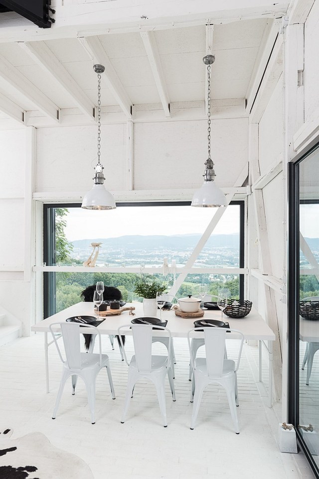 A small heritage barn was converted into a residence with a Scandinavian aesthetic. | www.facebook.com/SmallHouseBliss