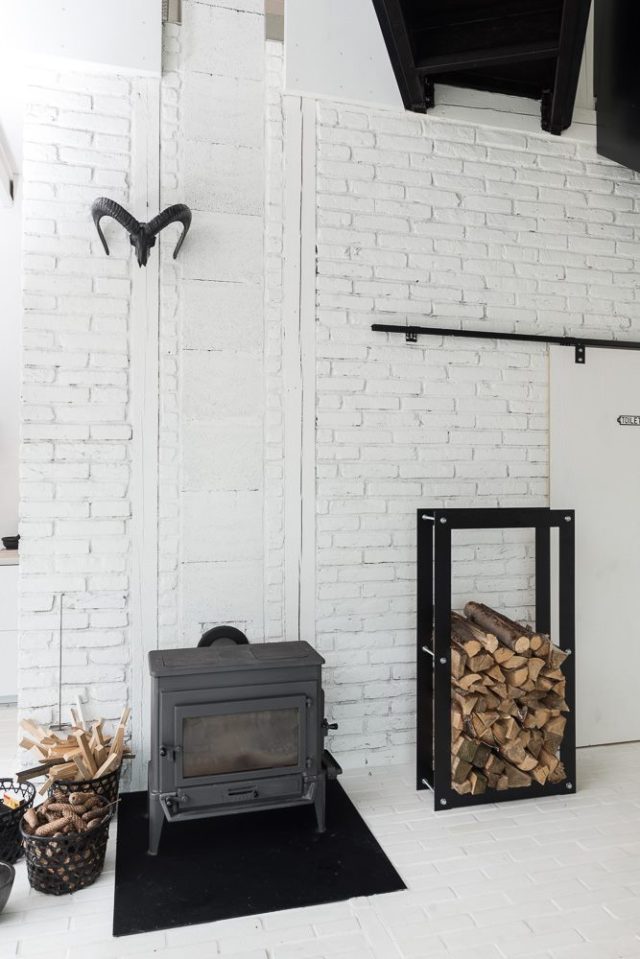 A small heritage barn was converted into a residence with a Scandinavian aesthetic. | www.facebook.com/SmallHouseBliss